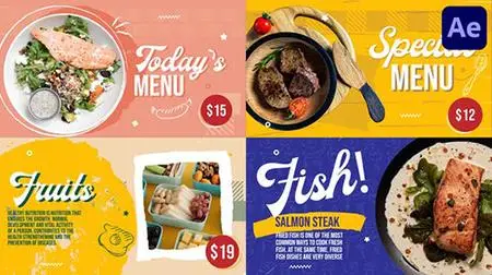 Restaurant Food Menu | After Effects 36175659