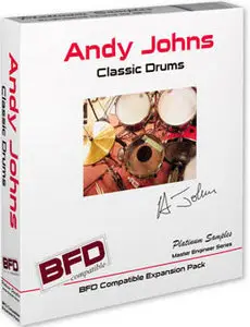 Platinum Samples Andy Johns Classic Drums BFD Expansion Pack [6 DVD]