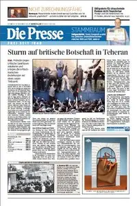 Die Presse vom Mittwoch, 30. November 2011