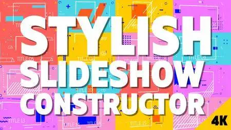 Stylish Slideshow Constructor - Project for After Effects (VideoHive)