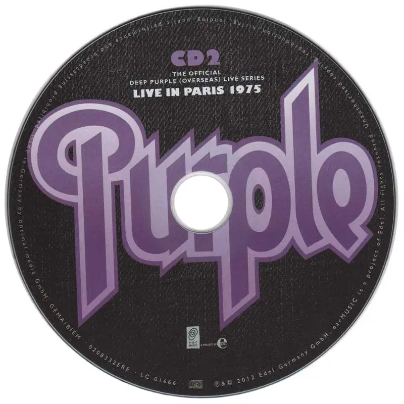 Дип перпл название. Deep Purple Live in Paris 1975. Deep Purple дискография CD. CD диски Deep Purple. Deep Purple "Live".