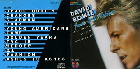 David Bowie - Fame And Fashion: David Bowie's All Time Greatest Hits (1984) {Japan for USA}