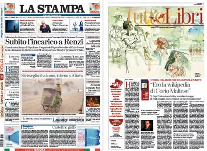 La Stampa + Tuttolibri - 15.02.2014
