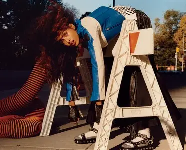 Imaan Hammam and Varya Shutova by Jamie Hawkesworth for Vоgue US January 2016