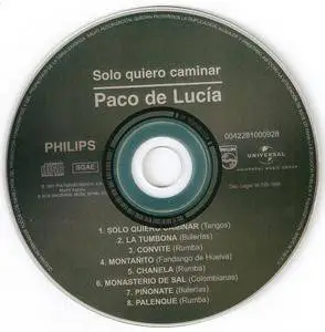 Paco de Lucia - Solo Quiero Caminar (1981) {2010 Nueva Integral Box Set CD 18 of 27}