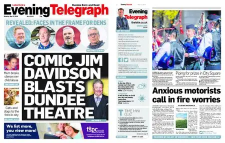 Evening Telegraph Late Edition – May 13, 2019