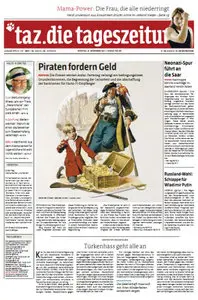 Tageszeitung TAZ vom 05 Dezember 2011