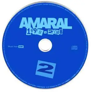 Amaral - 1998-2008 (2012) {2CD Virgin-EMI Music Spain 50999 7 25919 2 5}