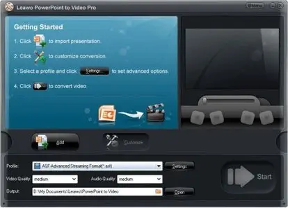 Leawo PowerPoint to Video Pro 2.4.0.62