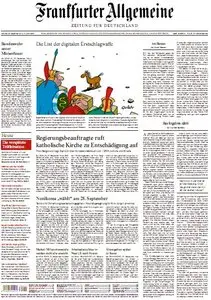 Frankfurter Allgemeine Zeitung mit RMZ vom 22. September 2010