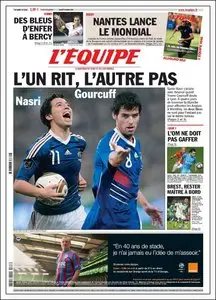 L'Equipe - Samedi 13 Novembre 2010