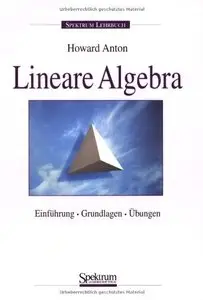 Lineare Algebra: Einführung, Grundlagen, Übungen