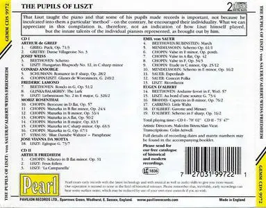 VA - The Pupils Of Liszt (2CD) (1992) {Pearl/Pavilion}