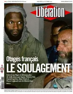 Libération du Mercredi 30 Octobre 2013