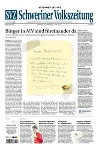 Schweriner Volkszeitung Bützower Zeitung - 20. März 2020