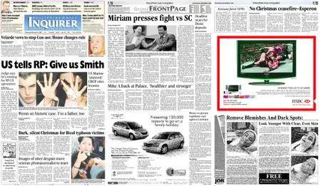 Philippine Daily Inquirer – December 06, 2006