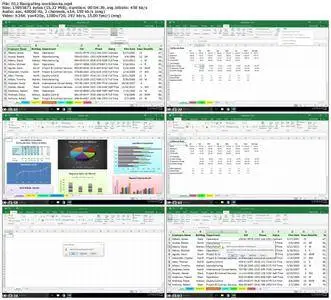 Lynda - Excel 2016: Managing Multiple Worksheets and Workbooks