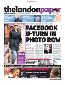 The London Paper 18 February 2009
