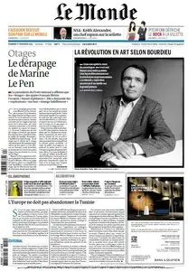 Le Monde & Suppléments du Vendredi 1er Novembre 2013