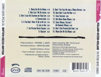 Holland-Dozier-Holland - The Picture Never Changes (1992)