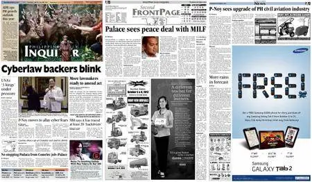 Philippine Daily Inquirer – October 04, 2012