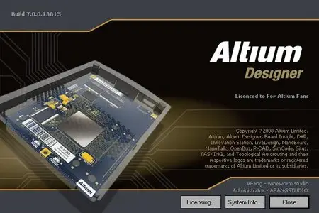 Altium Designer 7.0.0.13815