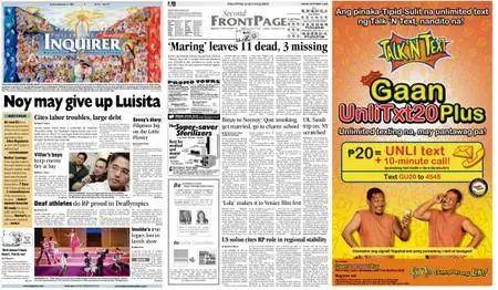 Philippine Daily Inquirer – September 13, 2009