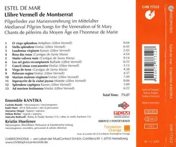 Ensemble Kantika, Kristin Hoefener - Estel de Mar: Llibre Vermell de Montserrat (2009)