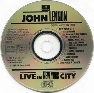 John Lennon - Live in New York City (1986)