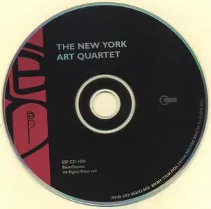 The New York Art Quartet - The New York Art Quartet (1964) { ESP-Disk' ESP CD1004 rel 2008}