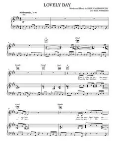 Lovely Day - Bill Withers (Piano-Vocal-Guitar)