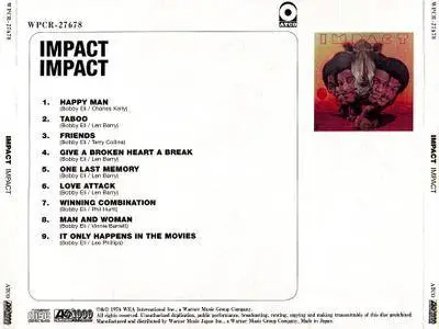 Impact - Impact (1976) [2013, Japan]