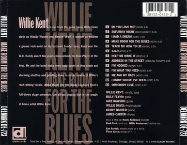 Willie Kent - For The Blues - 1998