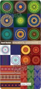 Ornamental background 2 - Stock Vector