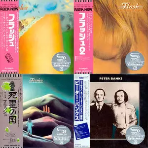 [YES] Peter Banks' FLASH - Japanese Reissue '2010 (4x 2CD Set: 1972-1973) RE-UP