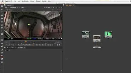 Compositing a Sci-Fi Force Field in NUKE