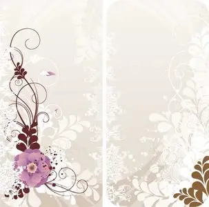 Vector Floral preludes