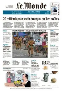 Le Monde du Vendredi 28 Mai 2021