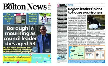 The Bolton News – July 30, 2021