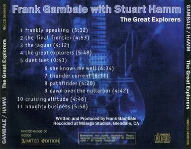 Frank Gambale - The Great Explorers (1990) {JVC}