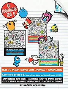 How to Draw Kawaii Cute Animals + Characters Collection