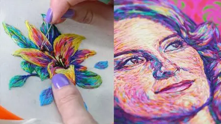 Painting with Thread: Modern Embroidery for Beginners