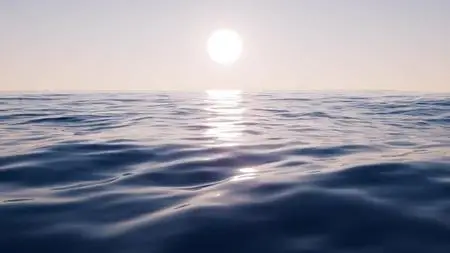 Sun On Ocean Horizon Loop 1347675