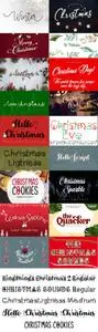 26 Holiday Fonts Collection
