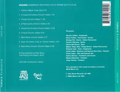 Irakere – Exuberancia (1989)