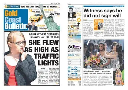 The Gold Coast Bulletin – September 14, 2011