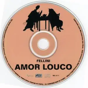 Fellini - Amor Louco (1989) {RDS Fonográfica ‎RDL4111 rel 2000}