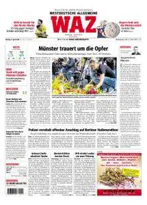 WAZ Westdeutsche Allgemeine Zeitung Essen-Postausgabe - 09. April 2018