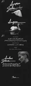 Ampunsuhu Signature Font