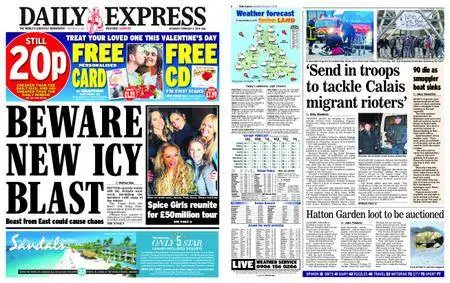 Daily Express – February 03, 2018
